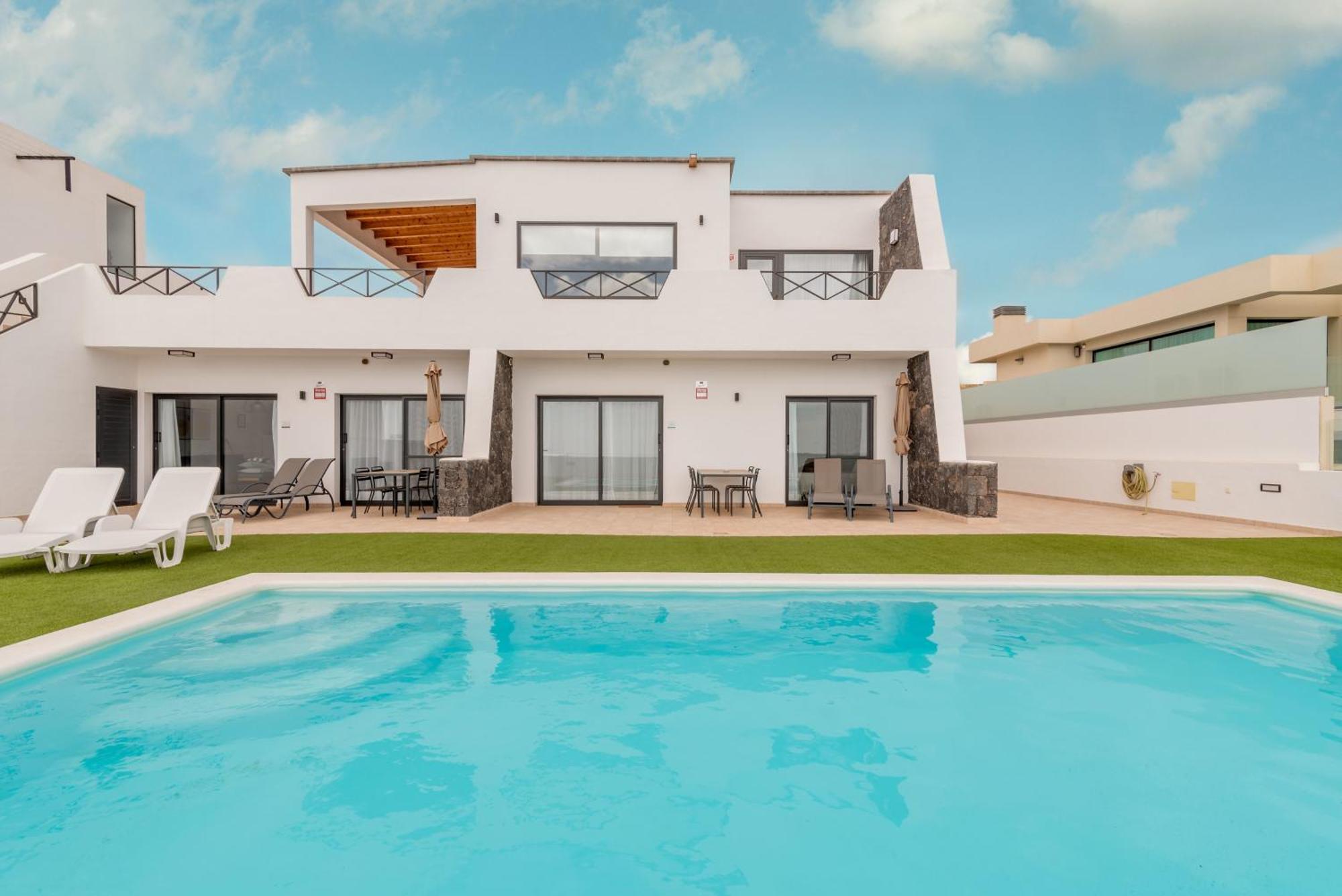 코라레호 Seascape Heated Pool, Air-Con, View, Adult Only 아파트 외부 사진